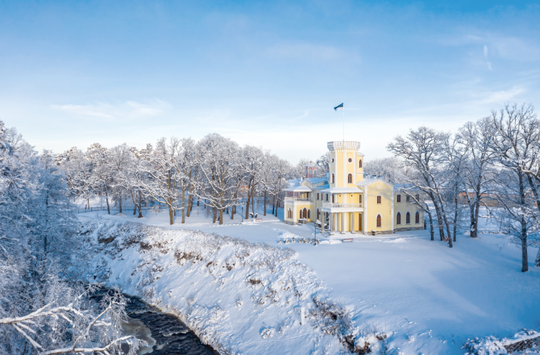 Keila-Joa castle Schloss Fall